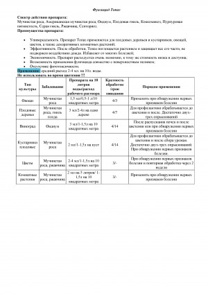 Фунгицид Топаз 100 мл.