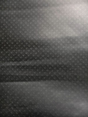 Чёрный геотекстиль нетканный 90 для ландшафтных работ 0,8м*12м